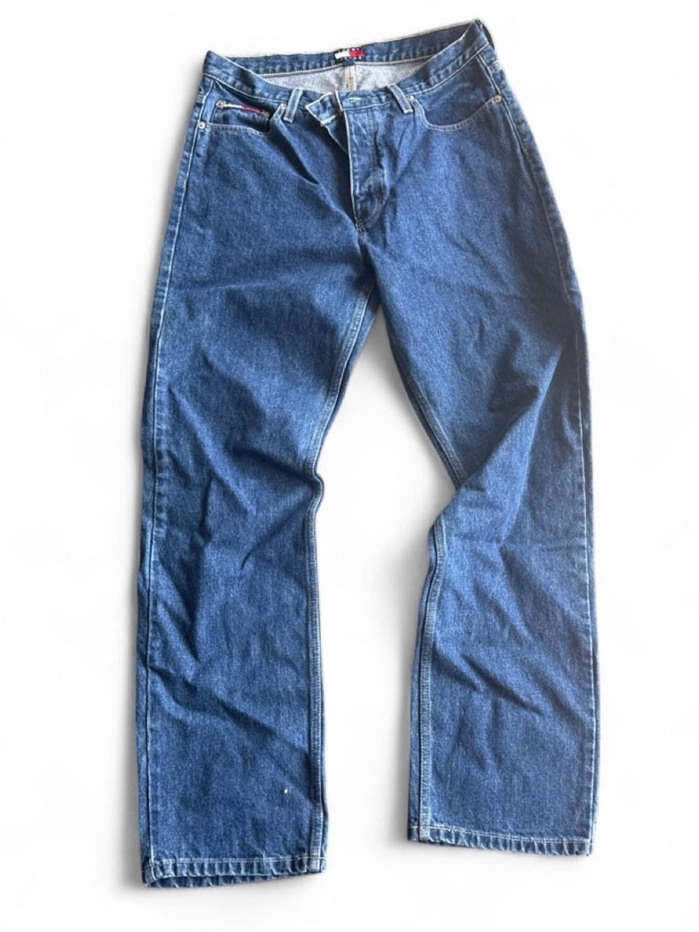 Tommy Hilfiger Women's Boyfriend Jeans in Classic Blue Wash